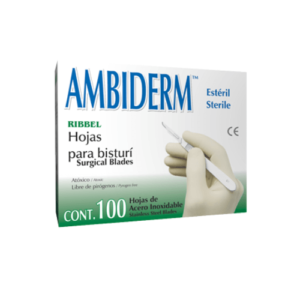 BISTURI ACERO INOXIDABLE 10 AL 24